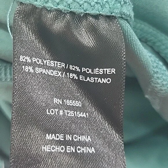 32 Degrees Cool Womens Capri Leggings Active Yoga Gym Pants X-Small Size Green - Picture 8 of 9